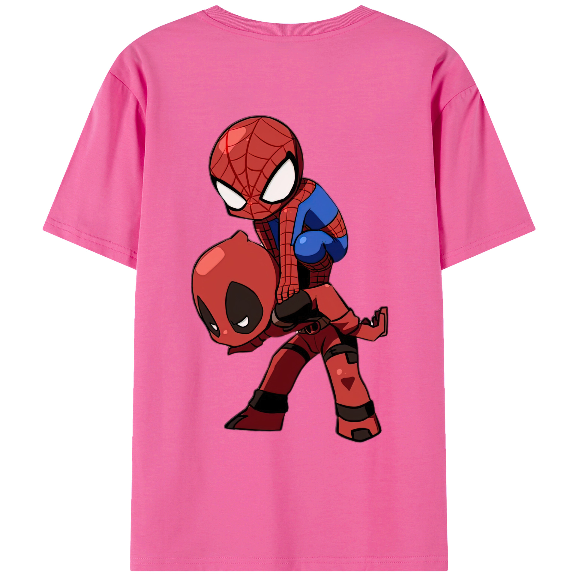 （画像用） Deadpool デッドプール レディース半袖Tシャツ(バックプリント)